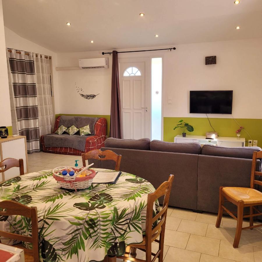 Appartement Agreable Et Spacieux Ensoleille Valros Exteriör bild